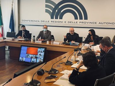 Gli assessori della Commissione Agricoltura incontrano i Ministri Cingolani e Patuanelli - 10.03.2022